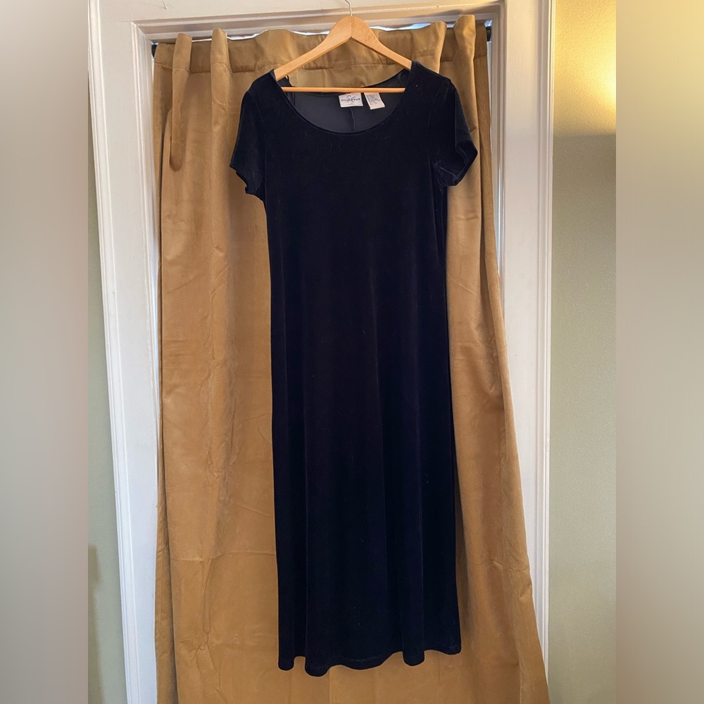 90s velvet dress